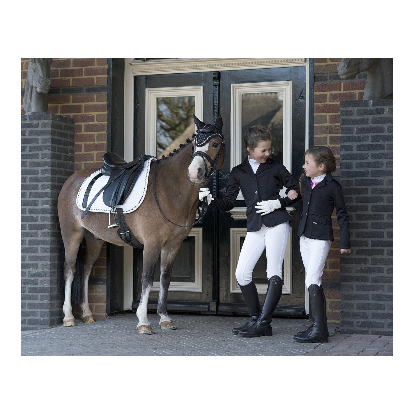 QHP Veste de concours pour enfants Robin - noir