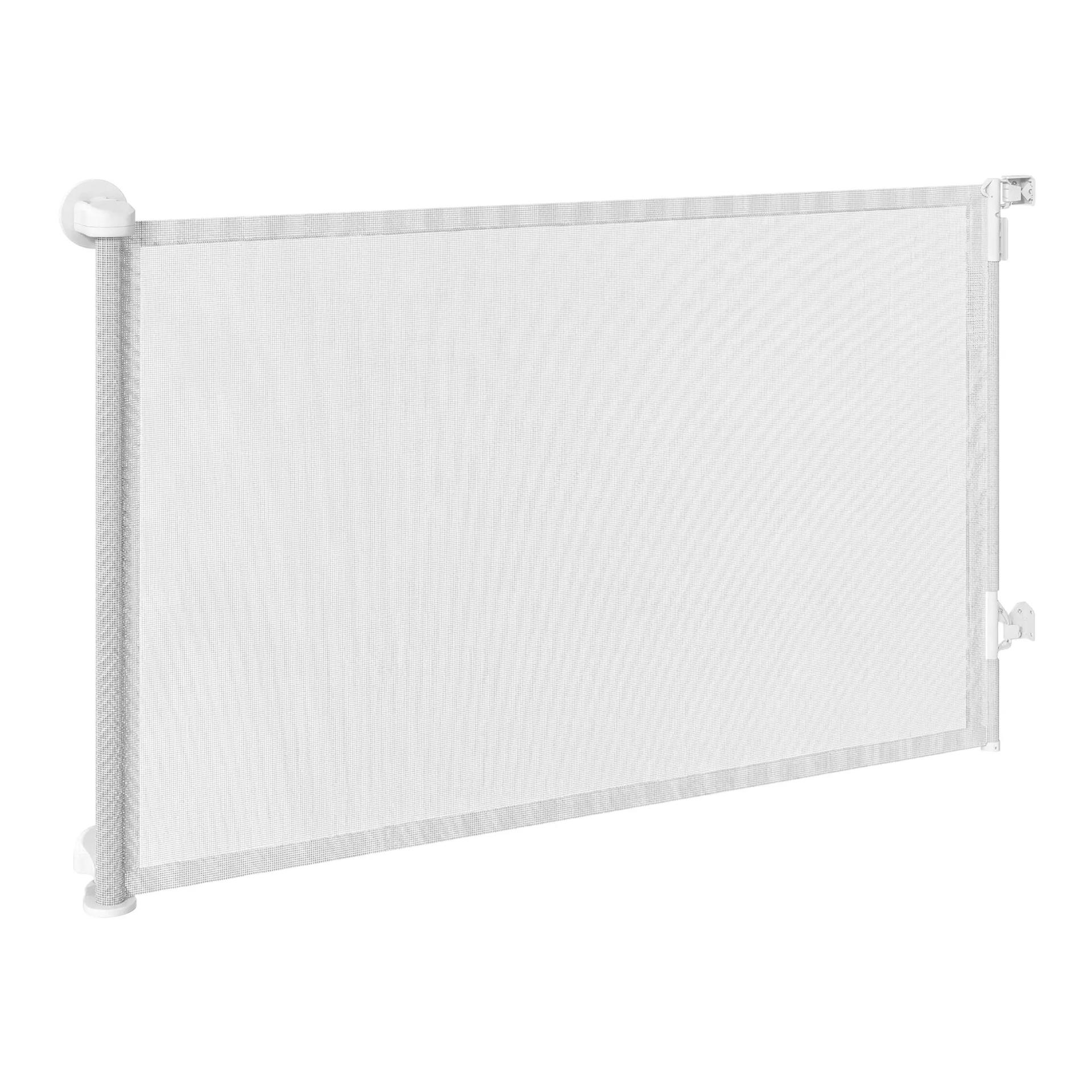 Mainer Barrière de sécurité extensible blanche pour animaux de compagnie