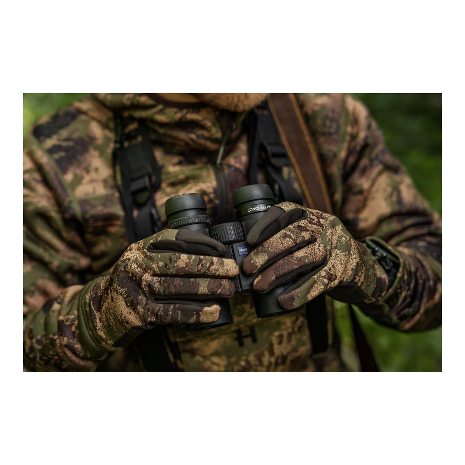 Härkila Deer Stalker Camo Fleecehandschuhe - AXIS MSP® Forest green