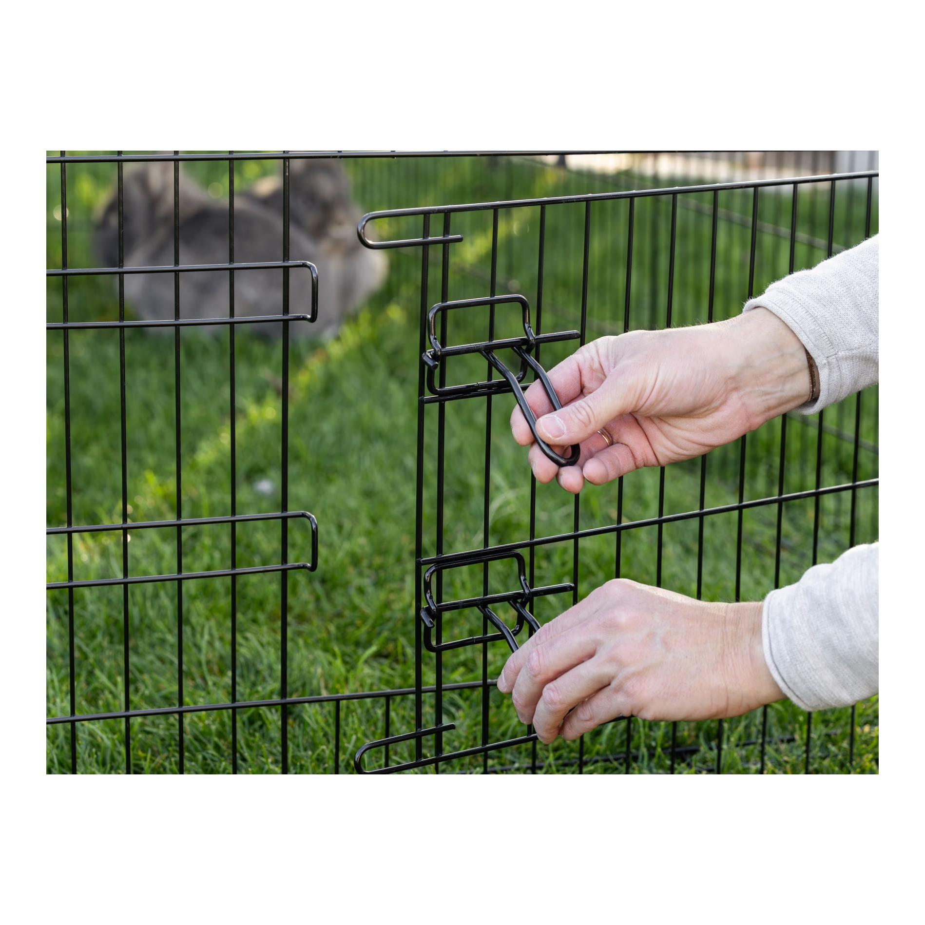 Kerbl Pet Freilaufgehege Nala mit Ausbruchsperre, mit Abdeckung