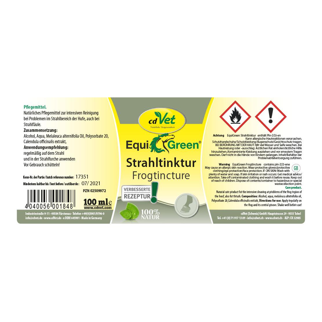 cdVet EquiGreen Strahltinktur