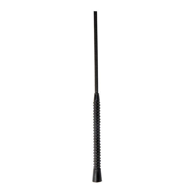 Longierpeitsche Fiberglas Einteilig - schwarz