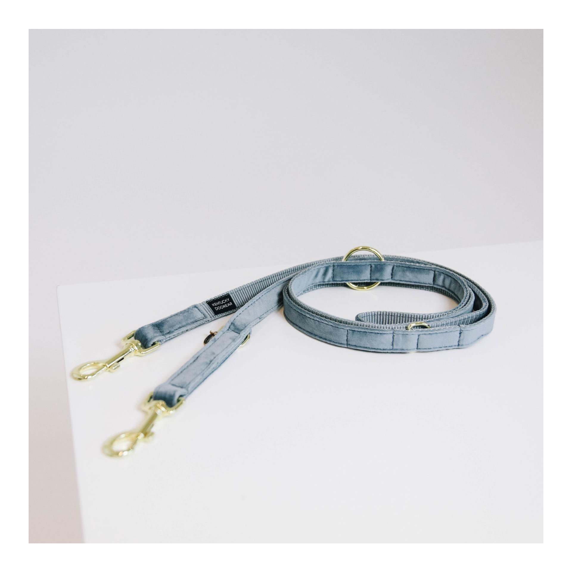 Kentucky Dogwear Laisse pour chien Velvet - light blue