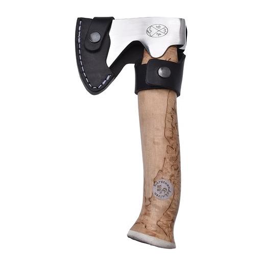 Unna Aksu - Nature - Hache de chasse avec étui en cuir