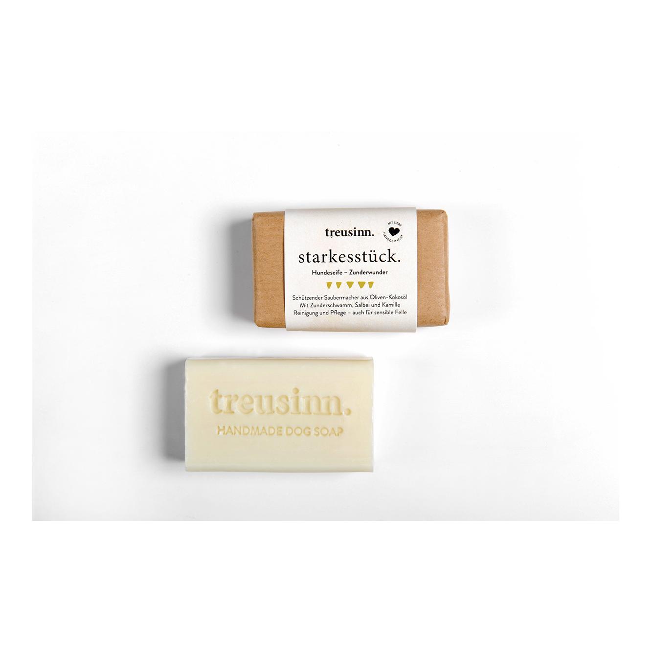 Treusinn. Hundeseife STARKES STÜCK - Zunderwunder Natural