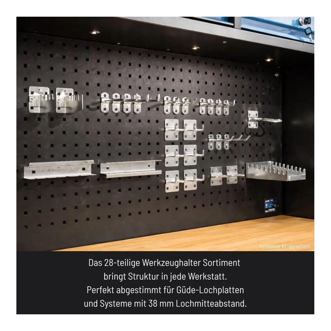 Güde Werkzeughalter Sortiment 28-tlg.