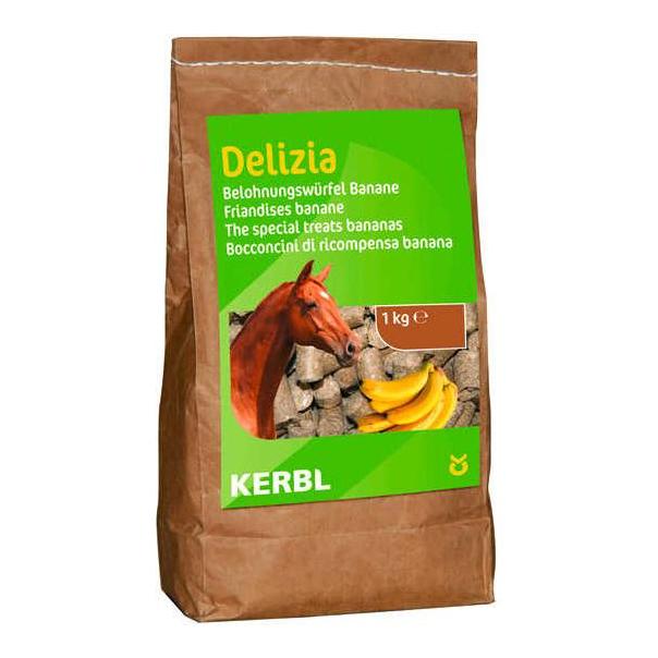 Kerbl Delizia Belohnungswürfel - Banane
