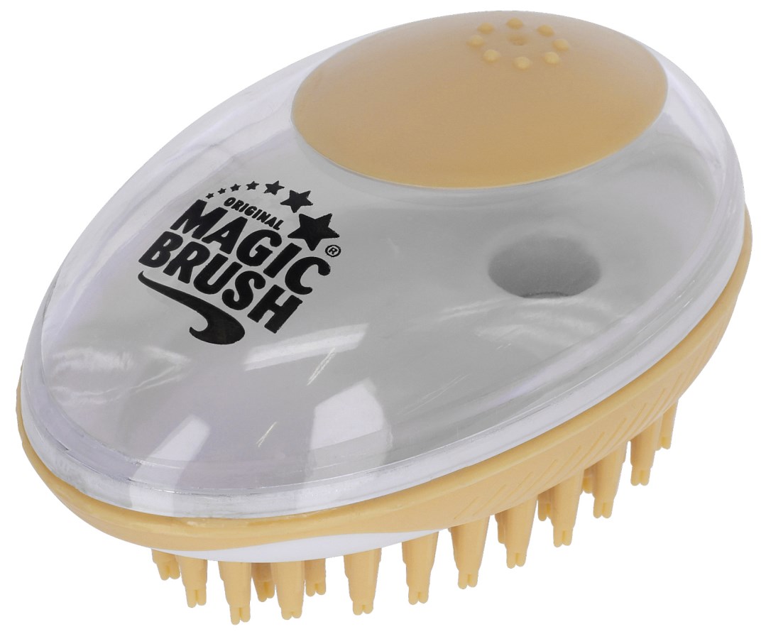 Kerbl Pet MagicBrush Badebürste transparent / gold