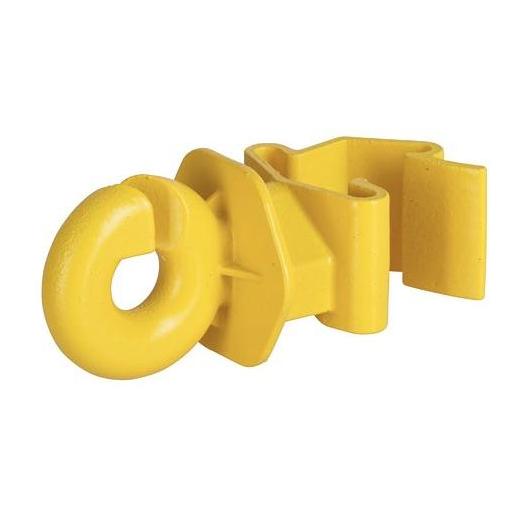 AKO T-Pfosten Ringisolator, gelb