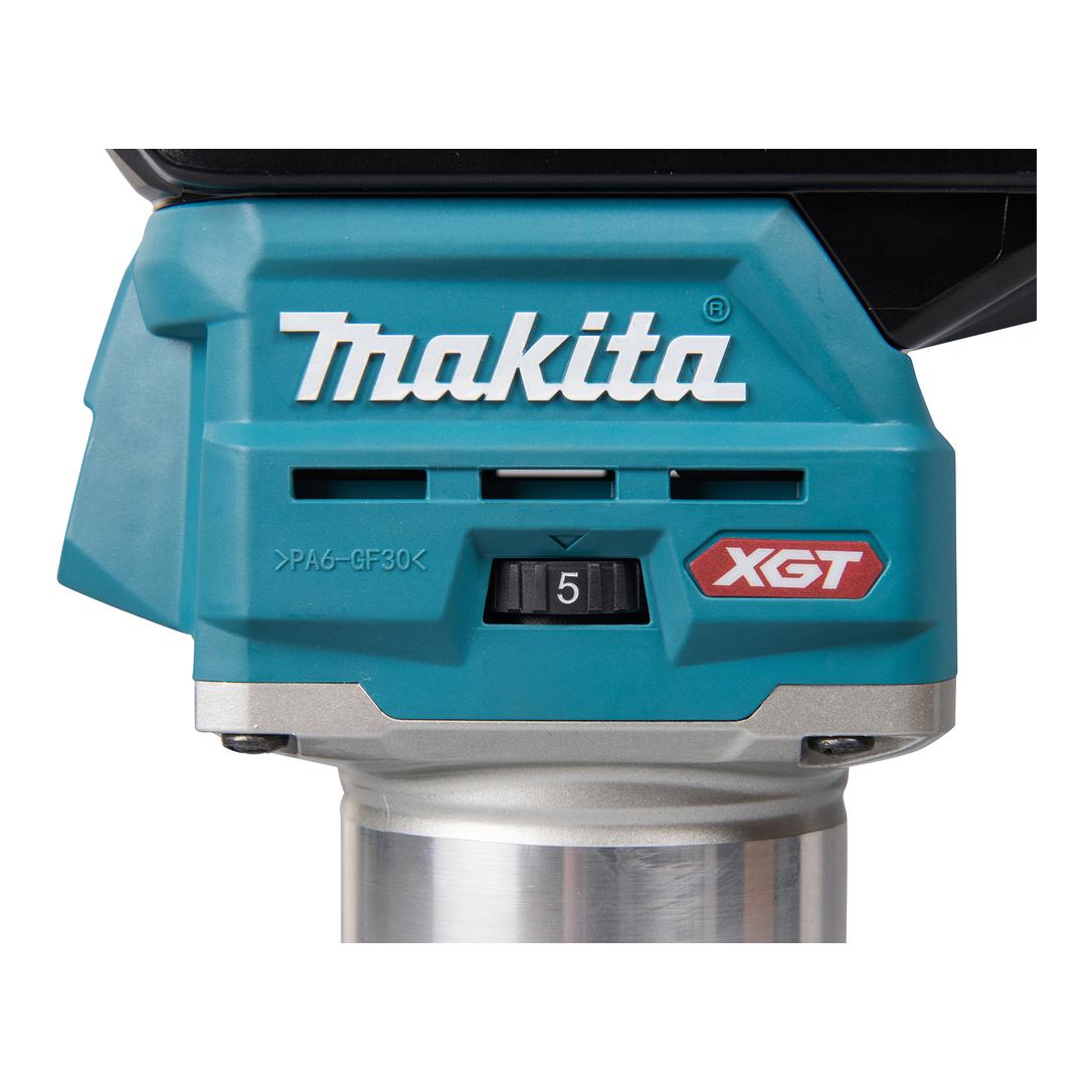 Makita RT001GZ10 Fraiseuse à une main sans fil / fraiseuse de bords XGT