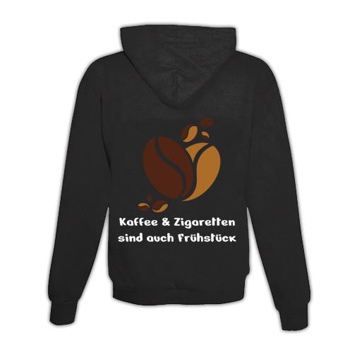 Pull à capuche Café et cigarettes unisexe
