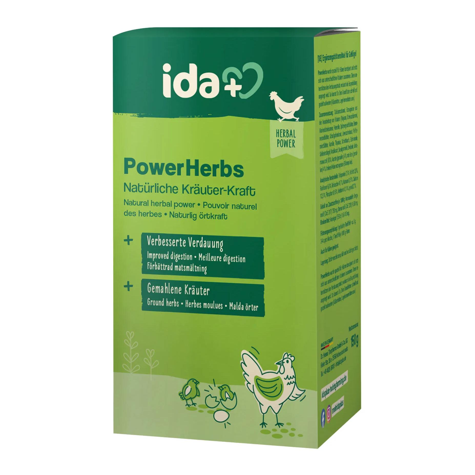 IdaPlus PowerHerbs - natürliche Kräuter-Kraft