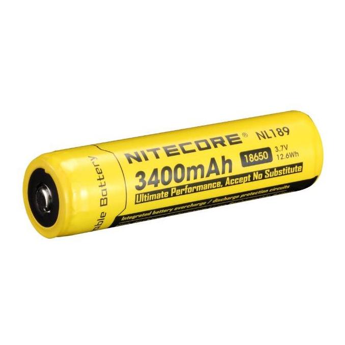 Nitecore 18650 Akku 3400mAh NL189 Gelb