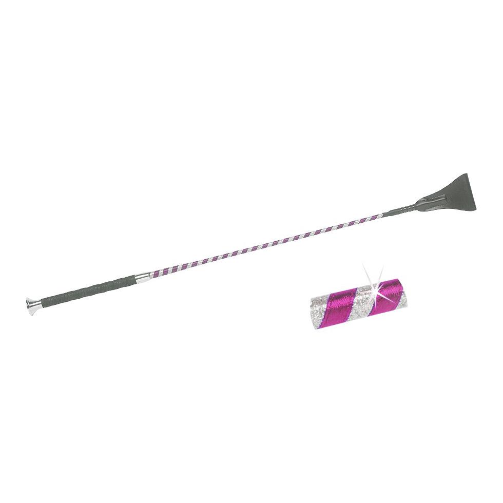 Fleck Springgerte/ Satin-Glitter - pink