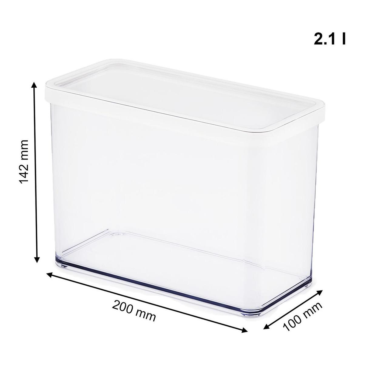 Rotho Premium Boîtes à provisions LOFT - Set 5 pcs.