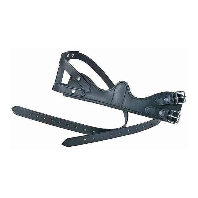 Waldhausen Kopperriemen aus Leder Schwarz