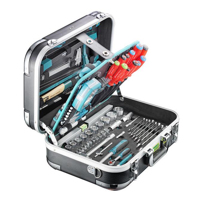 technocraft ABS-Werkzeug-Koffer "PRO CHROME 152" P