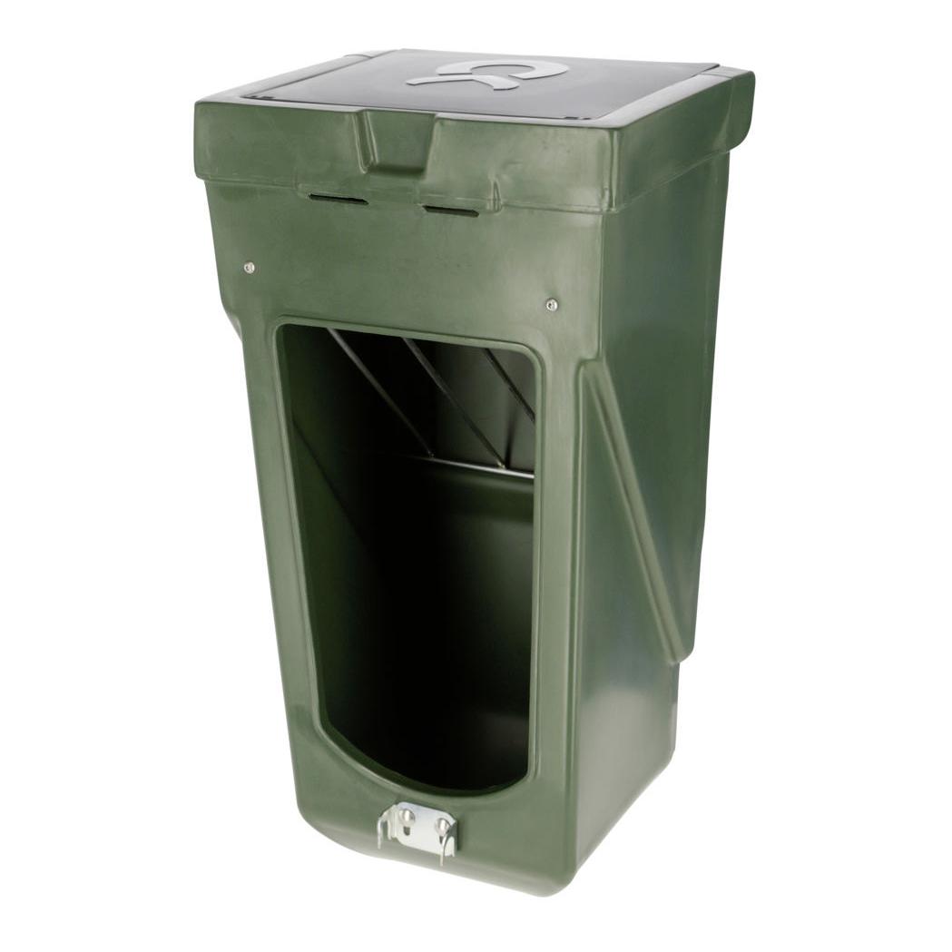 Kerbl Kombi-Futterbox gross Olive