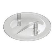 Kerbl Deckel mit 2 Nippel, Ø 16–21 mm