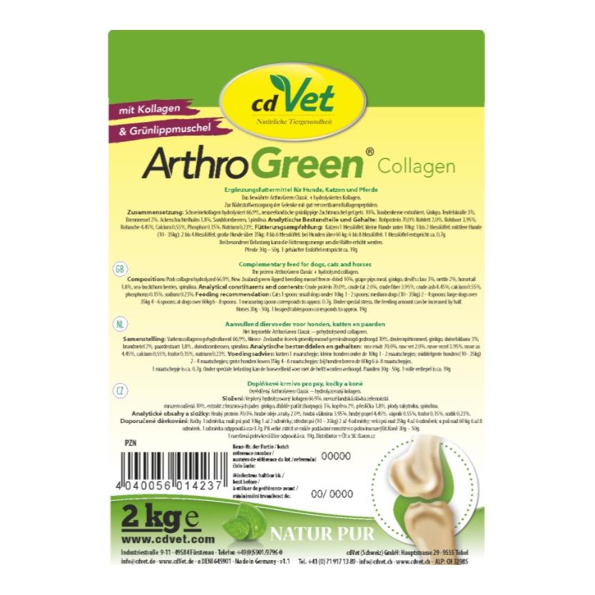 cdVet ArthroGreen Collagène