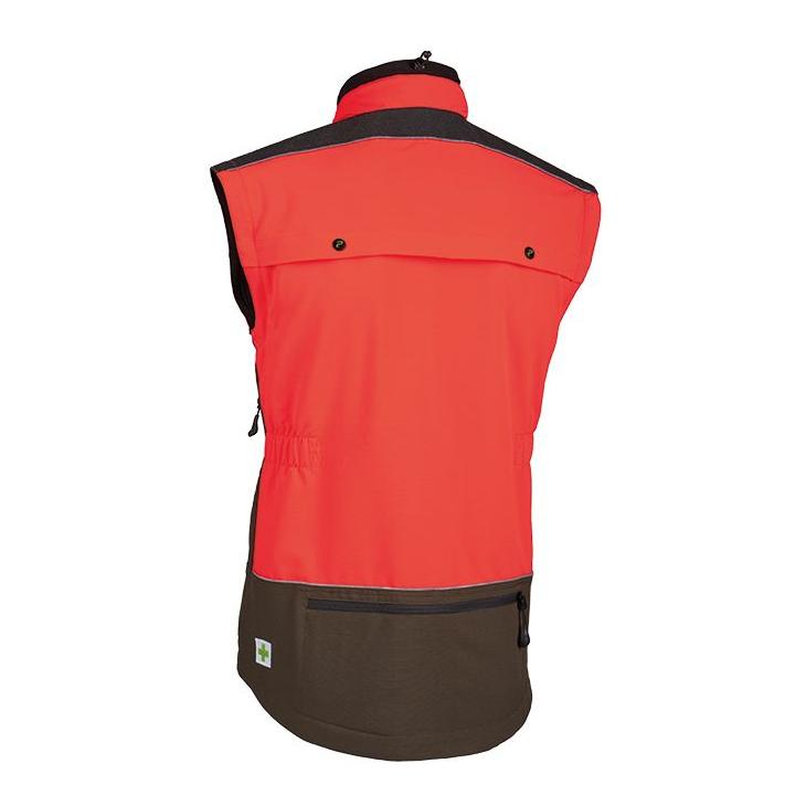 PSS X-treme Vario Funktionsjacke grün / neonrot