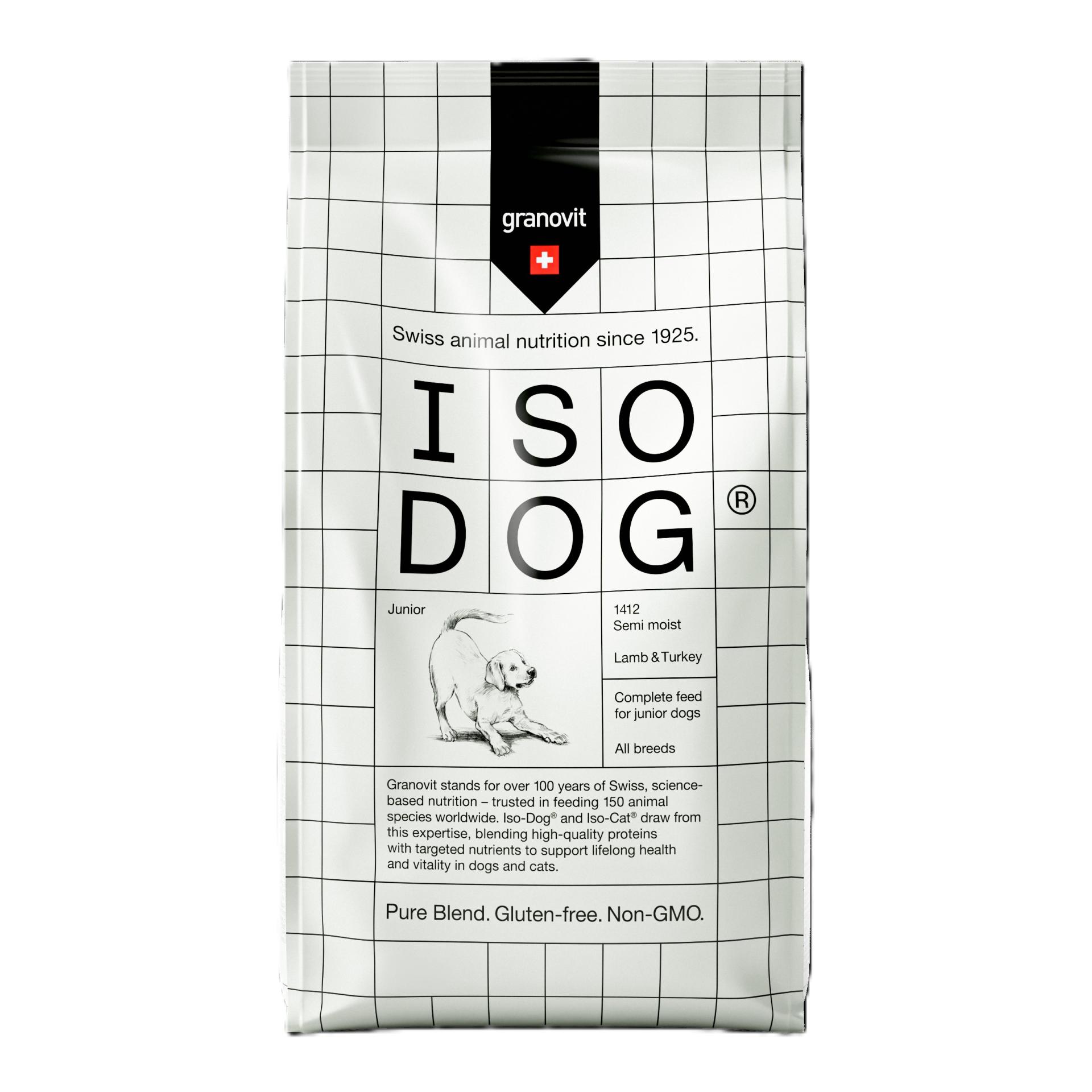Iso-Dog Junior Halbfeucht Lamm & Truthahn