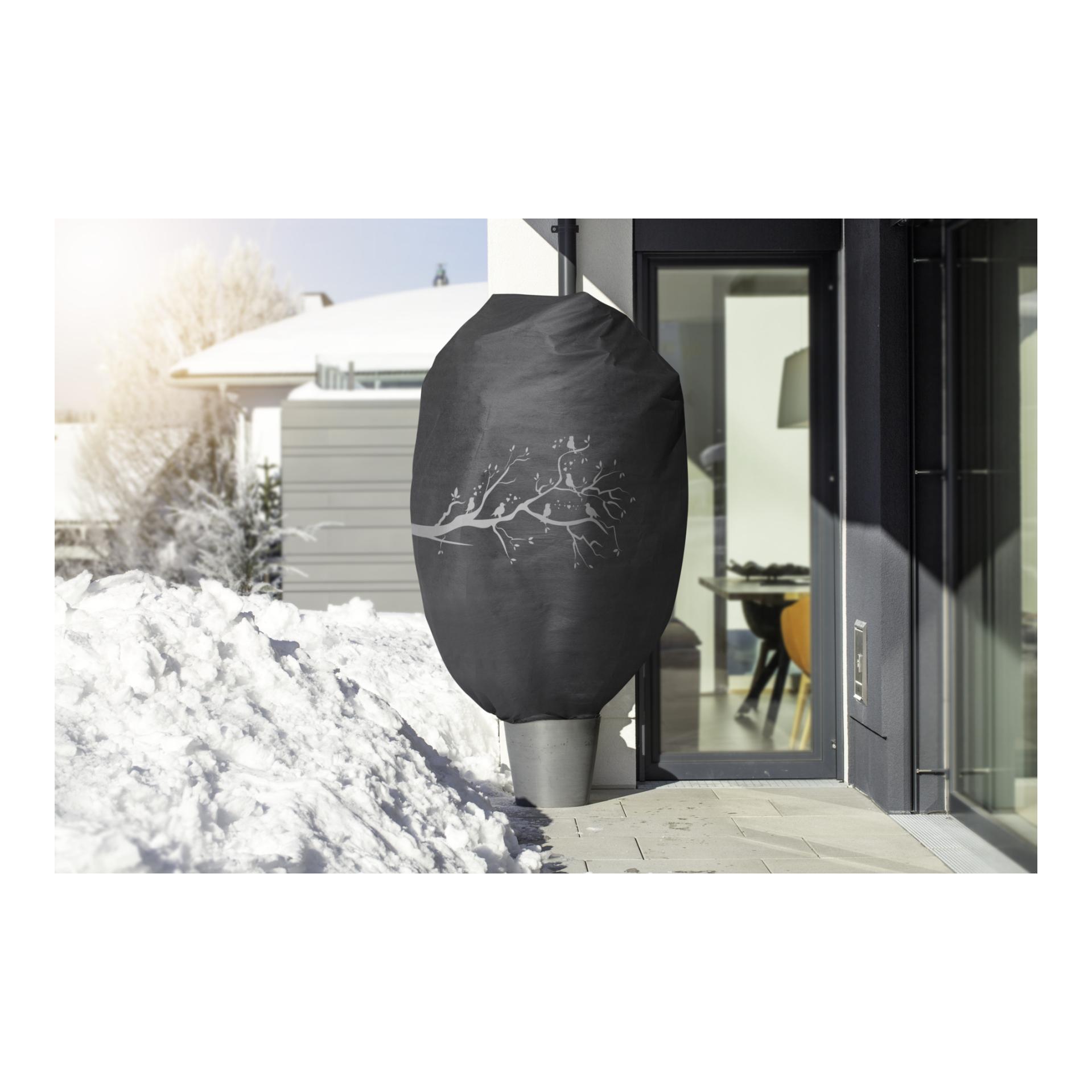 Windhager Winter-Deko-Vlieshaube PROTECT Vögel