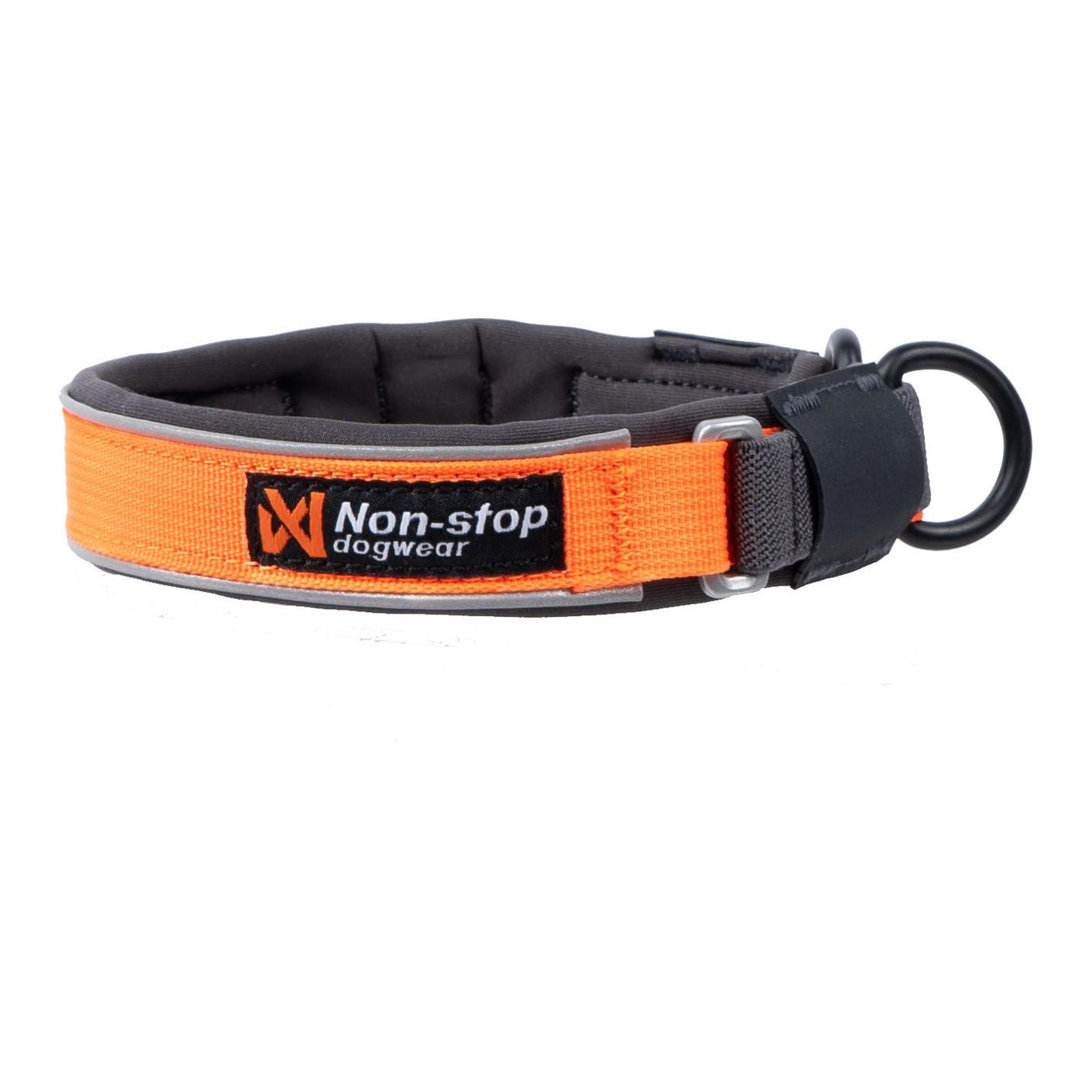 Non-stop Dogwear Hundehalsband Protector Collar Orange