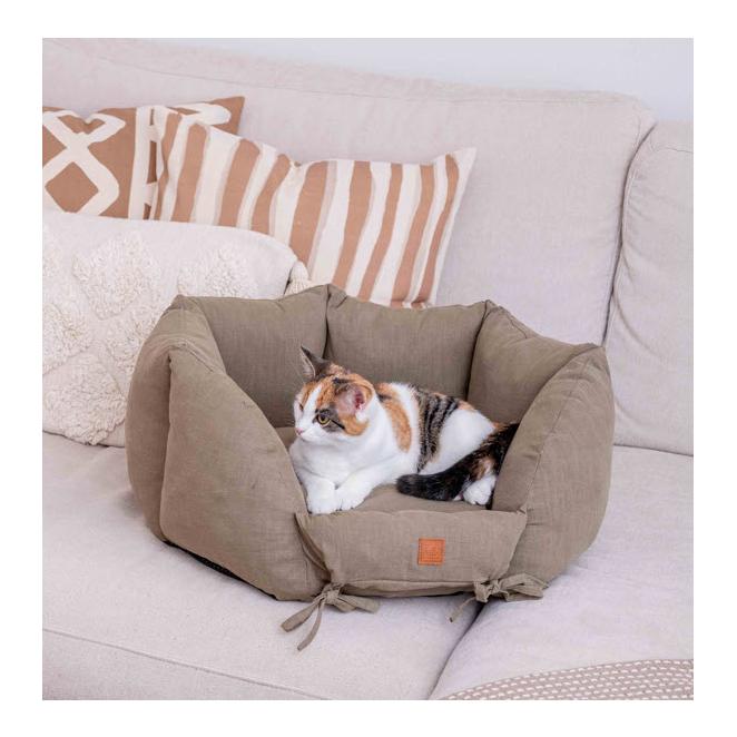 PET & Co. Hundebett Ronny Leinen