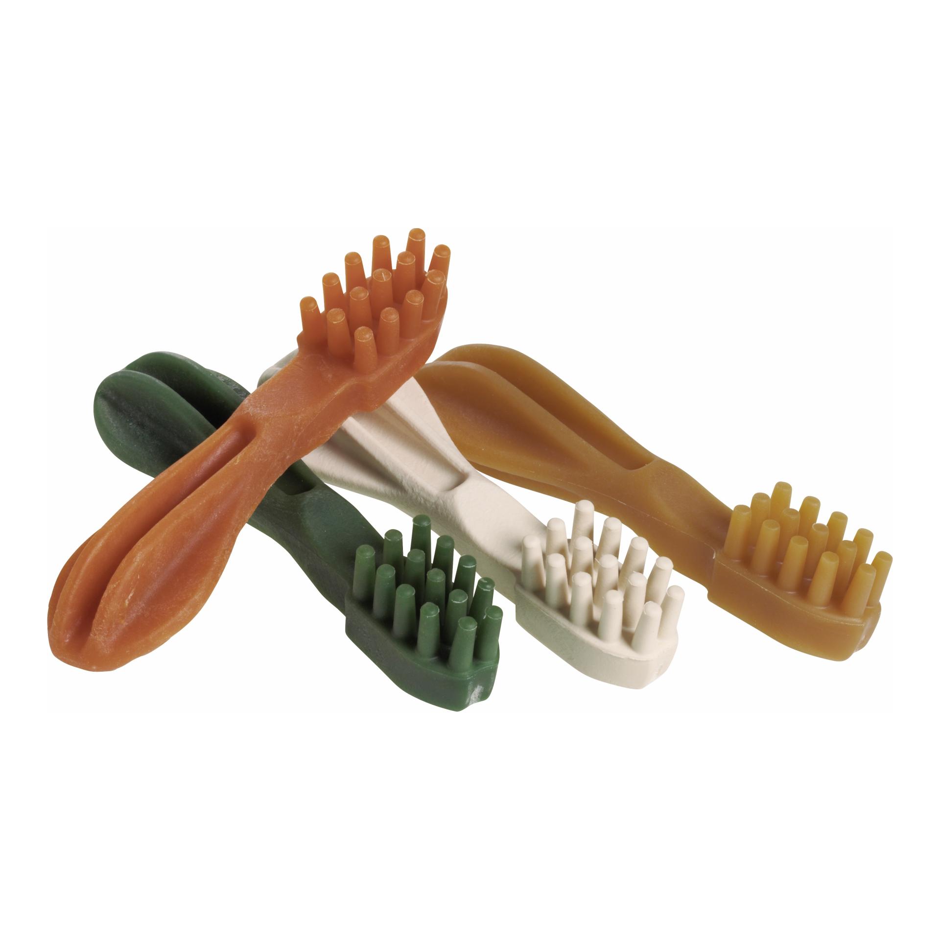 Antos Cerea Chews Brush Small Braun/Weiss/Grün/Orange