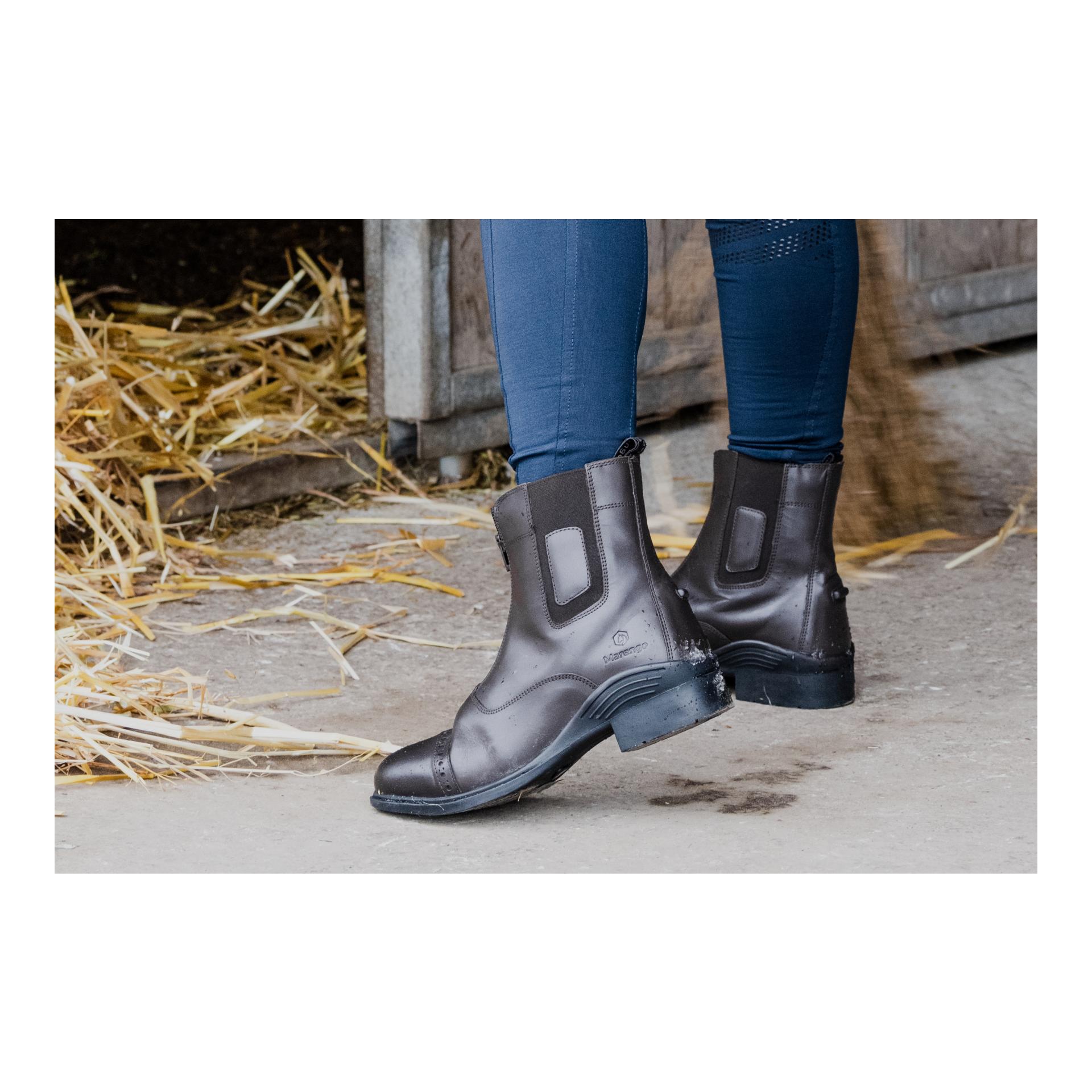 Marengo Bottines d’équitation Frontzip Leather Pro