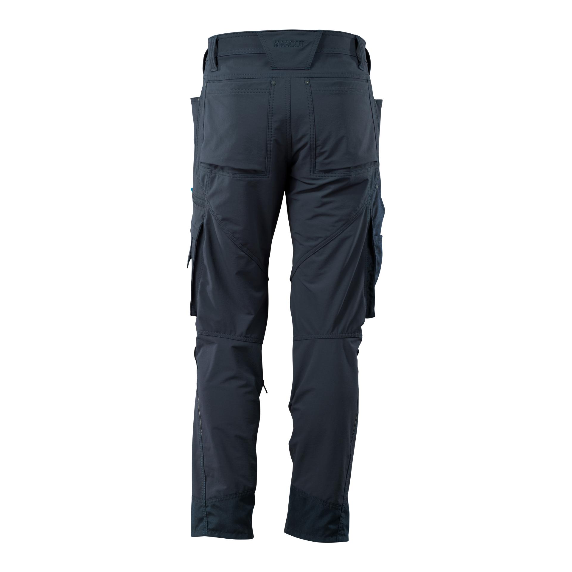 MASCOT Advanced Arbeitshose - schwarz/blau