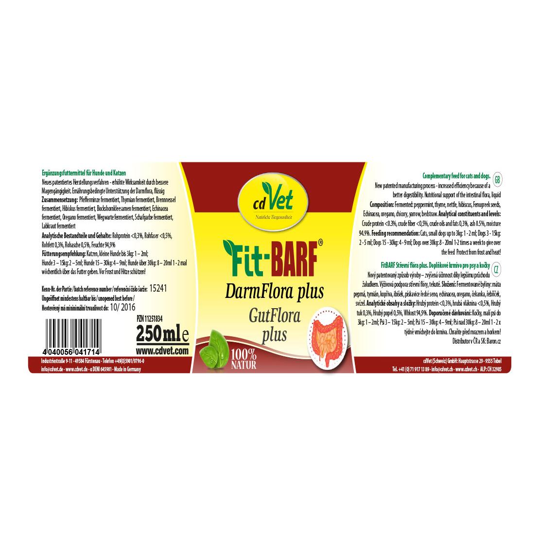 cdVet Fit-BARF DarmFlora plus