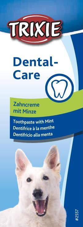 TRIXIE Dentifrice pour chiens à l'arôme de menthe