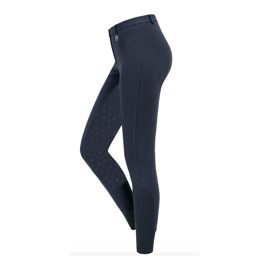 Elt Reithose Fun Sport Vollgrip Thermo Damen - nachtblau