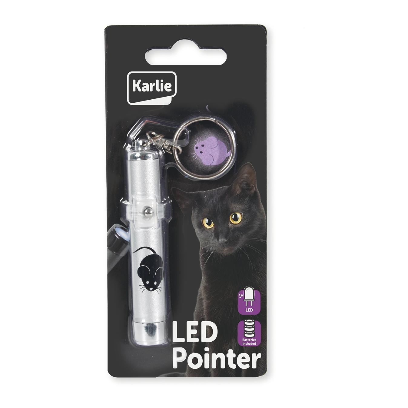 TRIXIE Pointeur LED d'affichage avec motif souris