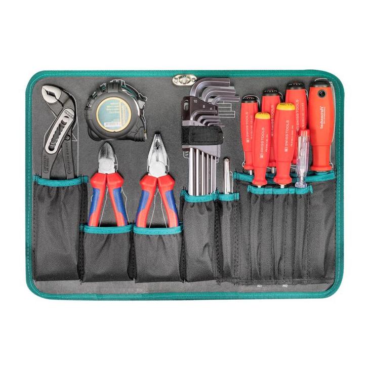 technocraft Caisse à outils ABS "PRO CHROME 185"