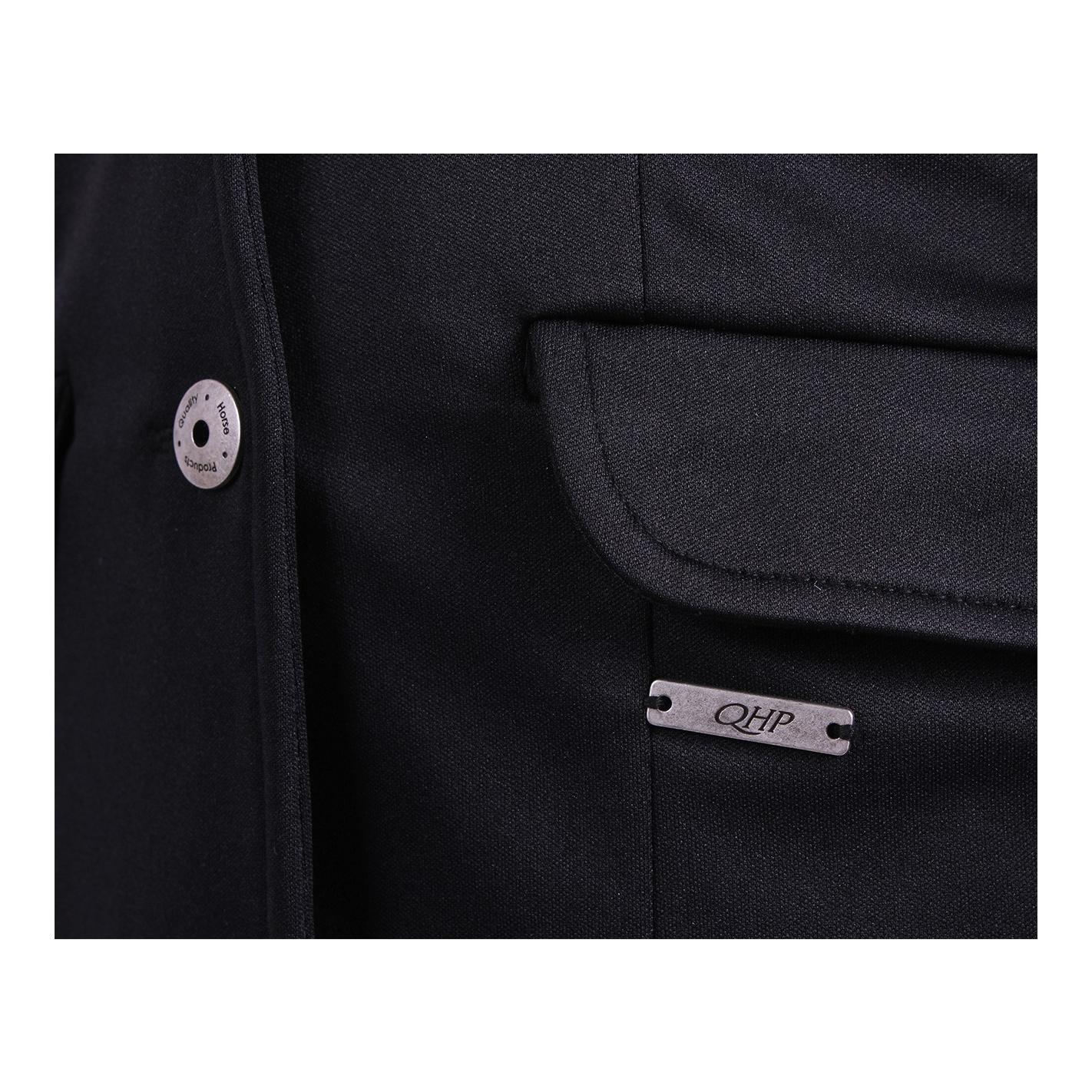 QHP Veste de concours pour enfants Robin - noir