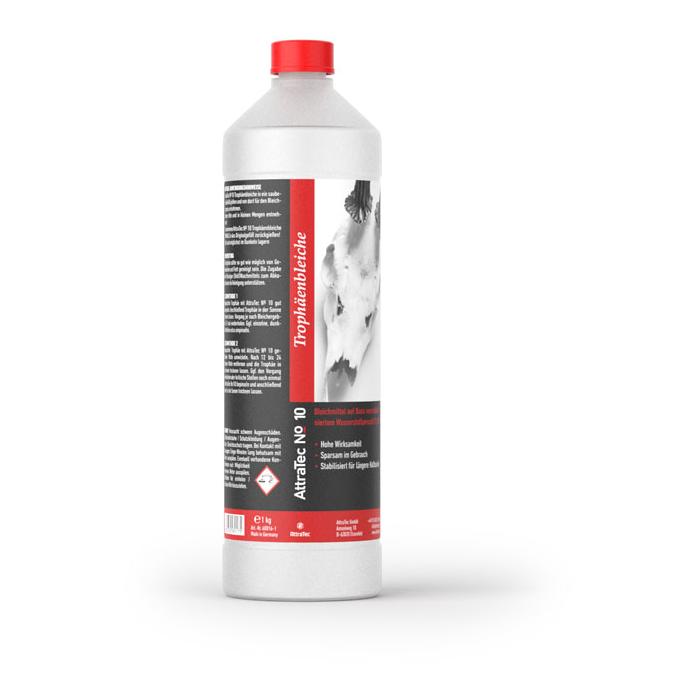 AttraTec Trophäenbleiche - PE-Rundflasche - AttraTec No 10