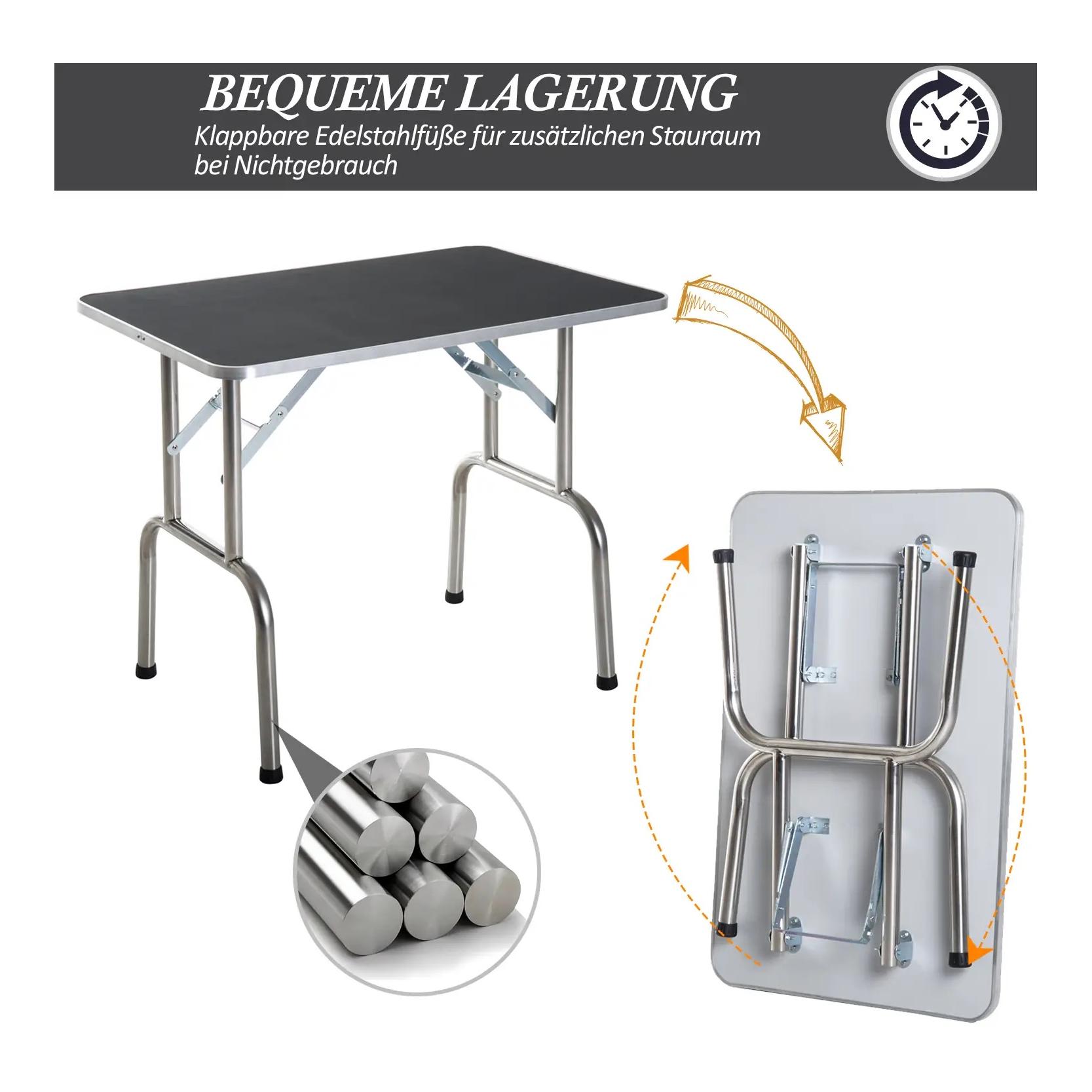Mainer Table de toilettage pliable pour chiens