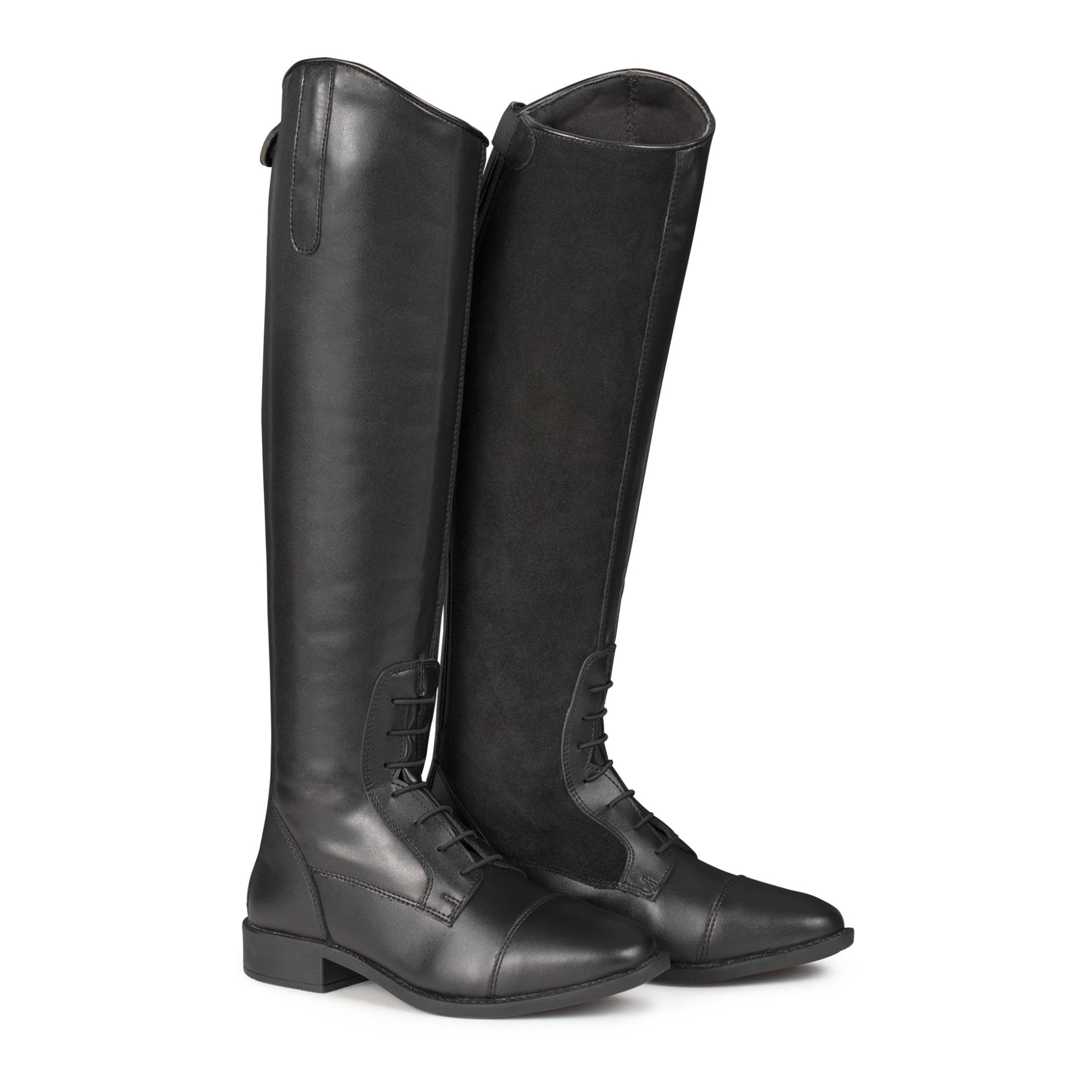 Elt Portland Reitstiefel weit - schwarz
