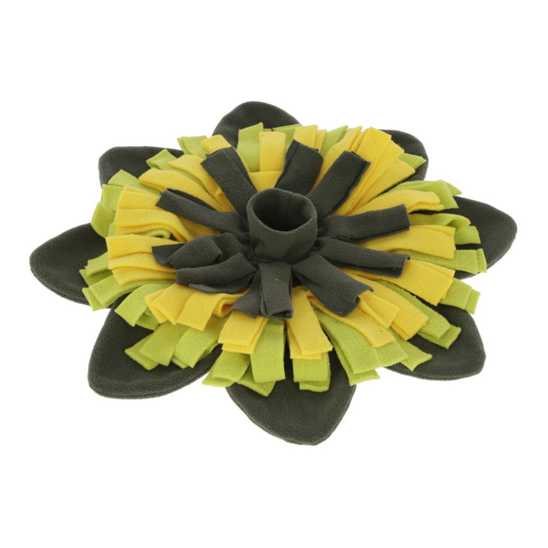 Kerbl Pet Tapis à fouiller Sunflower - jaune/vert