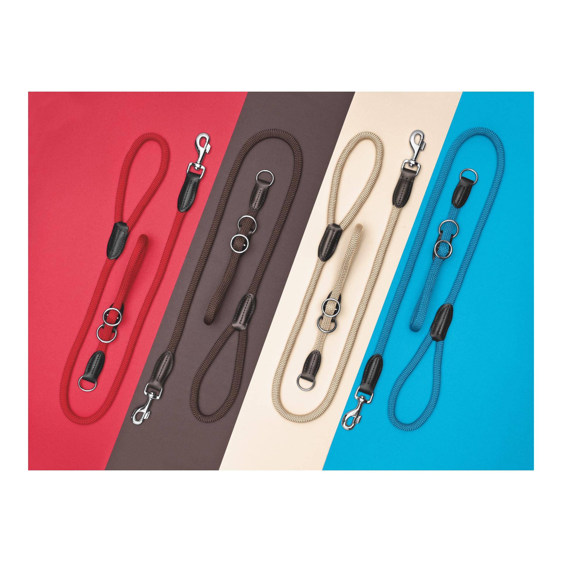 Hunter Dressurhalsband Freestyle mit Stopper - petrol