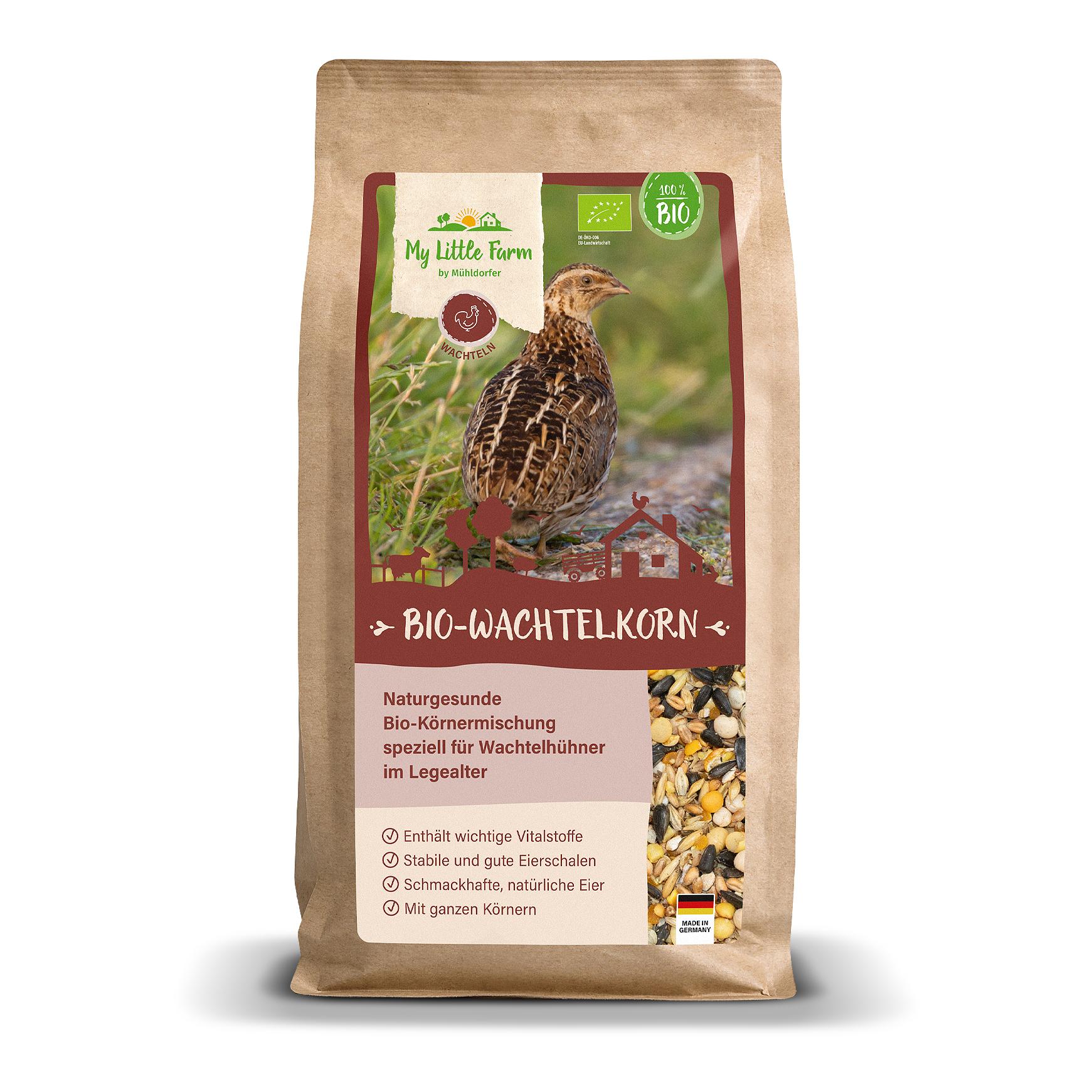 My Little Farm Aliment grains pour cailles bio