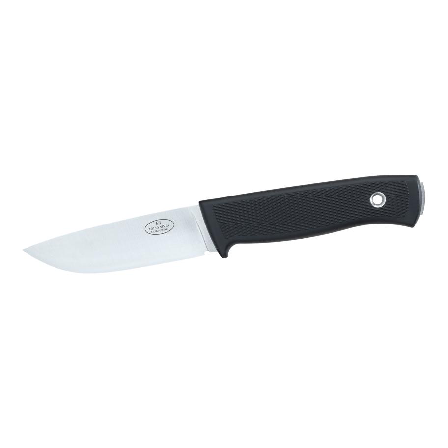 Fällkniven F1LWolf - Survivalmesser mit Lederscheide Schwarz