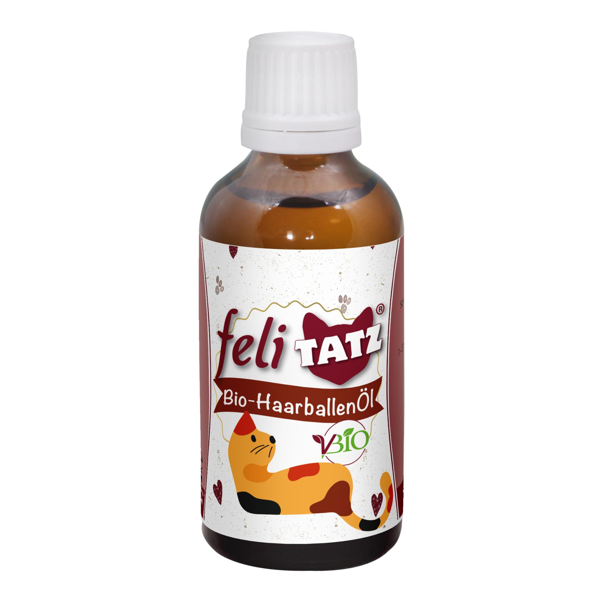 cdVet Huile bio contre les boules de poils feliTATZ