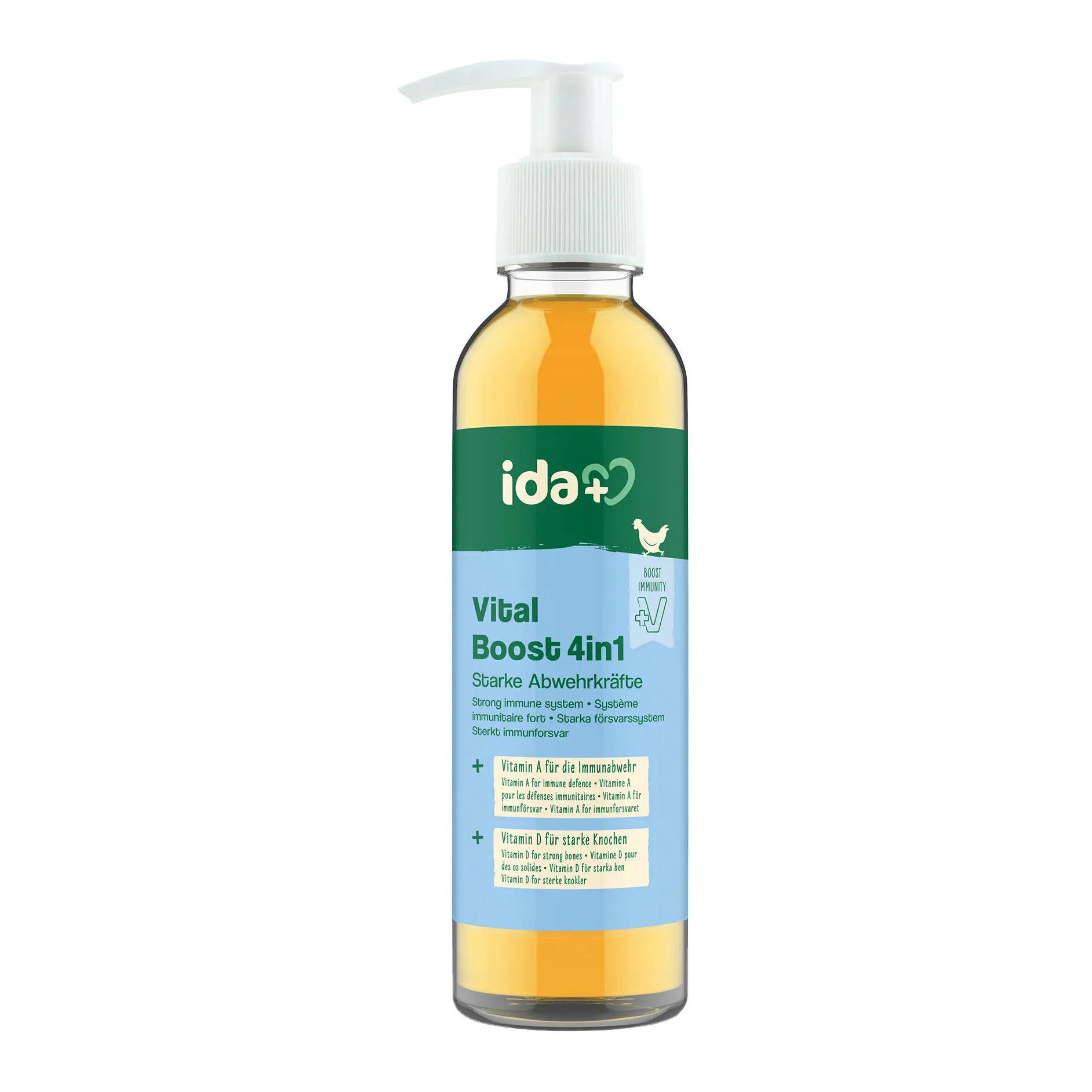 IdaPlus VitalBoost 4in1 – Vitaminkonzentrat für starke Abwehrkräfte