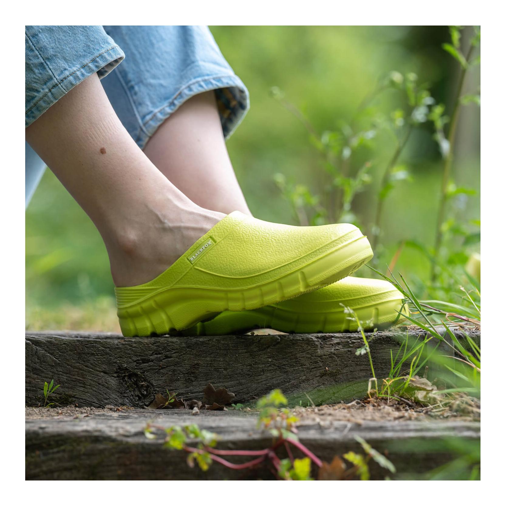 AJS Blackfox Evasion Clogs - lime