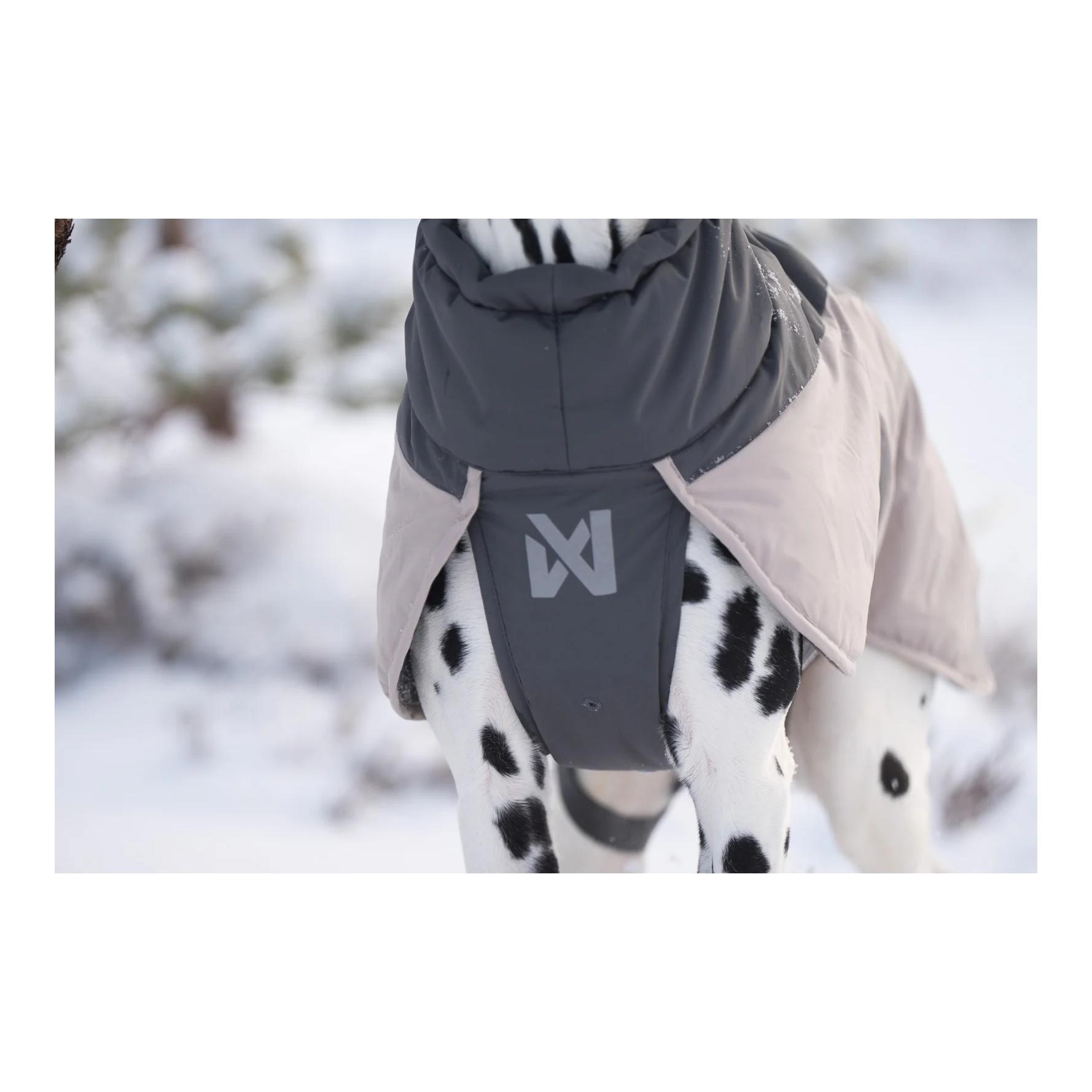 Non-stop Dogwear Veste d'hiver pour chien Glacier wool jacket 3.0