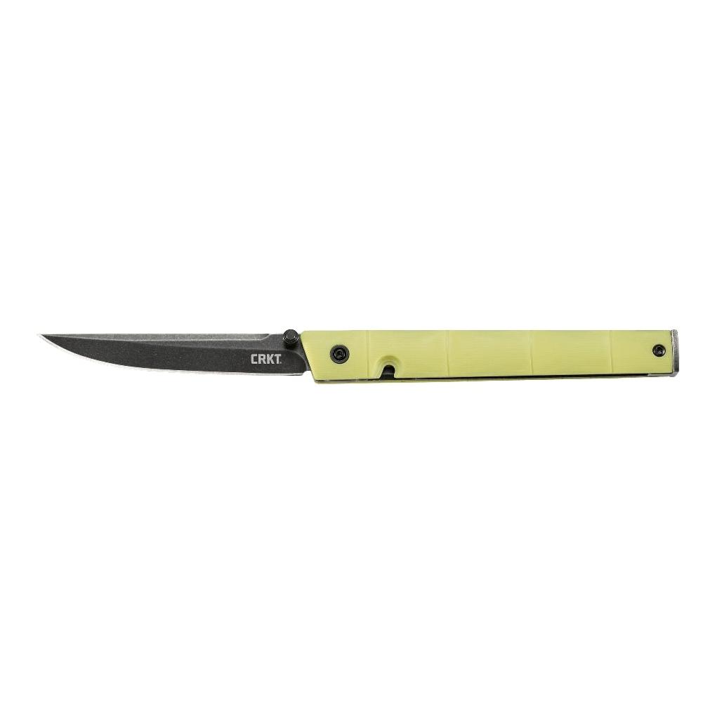 CEO - Thumbstud Bamboo Yellow - EDC/Gentlemansklappmesser